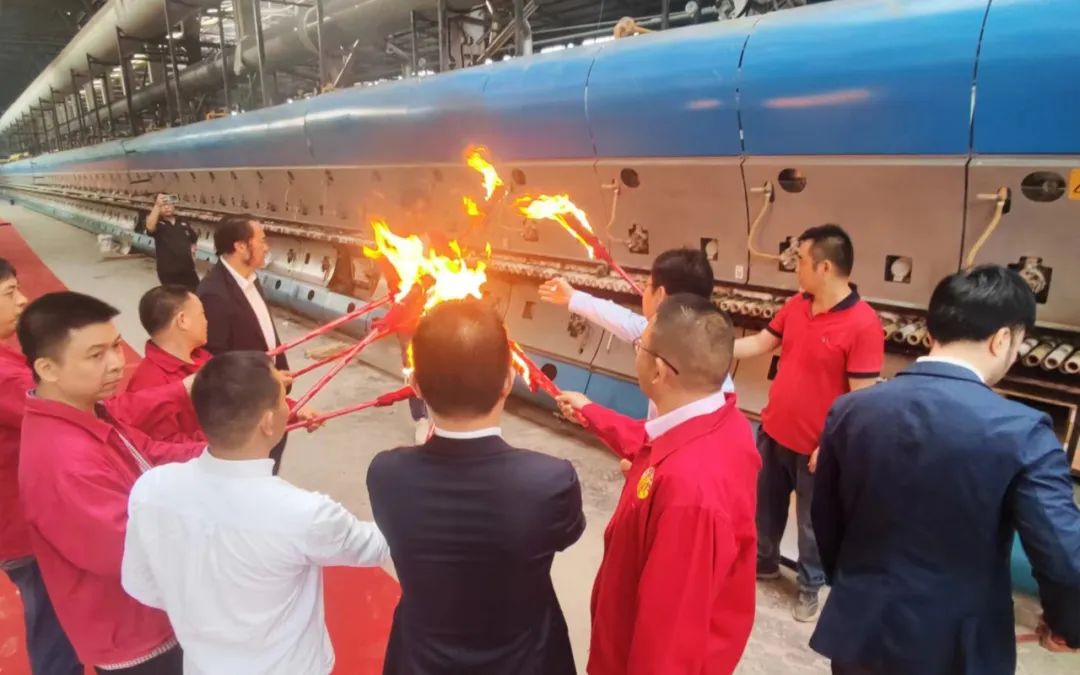 薪火升騰 · 燃起新程｜熱烈祝賀將軍陶瓷集團智造生產(chǎn)基地今日盛大點火(圖5)